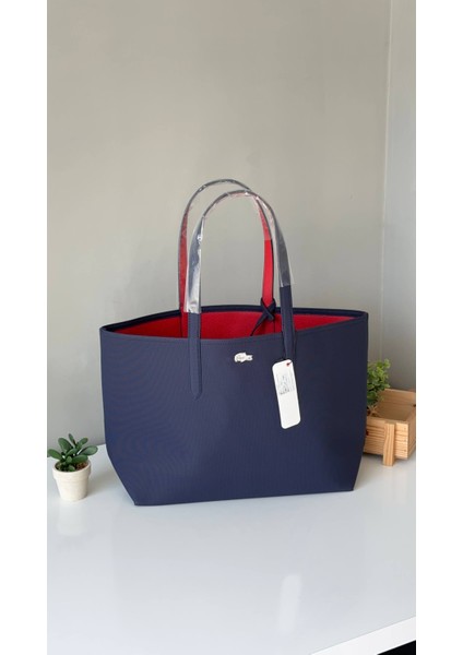 Kadın Çift Taraflı Lacivertomuz Çantası fırsatları