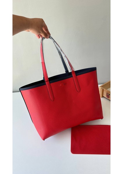 Kadın Çift Taraflı Lacivertomuz Çantası indirimleri