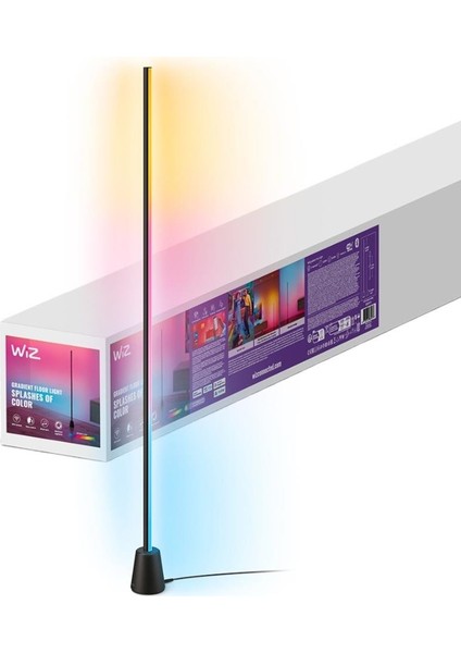 Gradient Zemin Lambası - Siyah (140 Cm) fiyatları