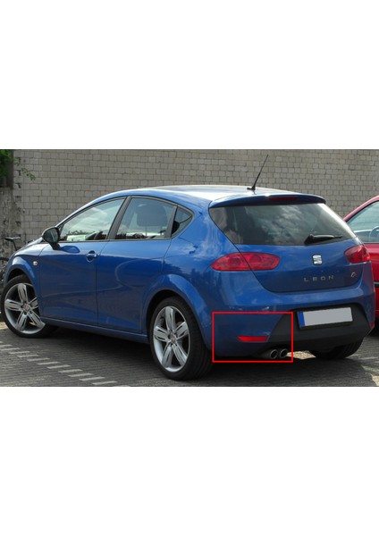 Seat Leon Mk2 Fr 2006-2009 Arası Modeller Arka Tampon Sol Alt Köşe Reflektörü Yansıtıcı Kedi Gözü 1P0945105E fiyatları