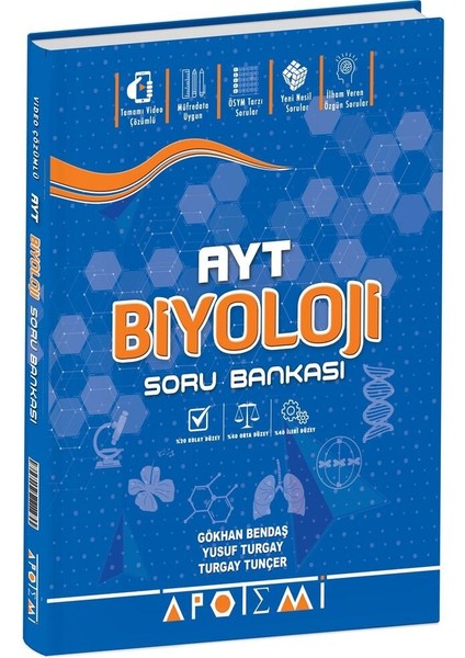 Apotemi 2026 Ayt Biyoloji Soru Bankası