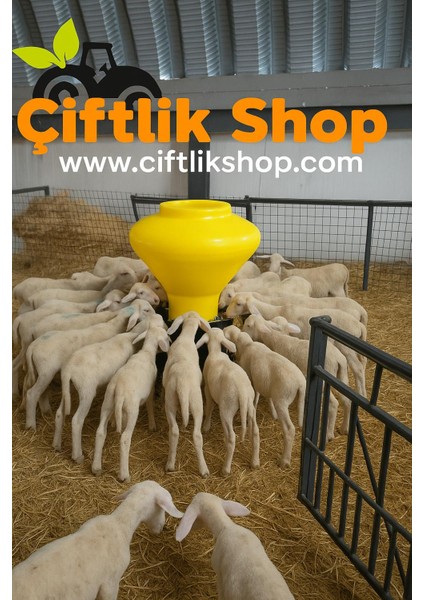 Küçükbaş Plastik Akıllı Yemlik