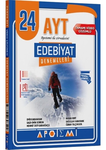 Apotemi 2026 Ayt Edebiyat 24 Çözümlü Deneme