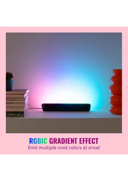 2'li Gradient Işık Barı - Siyah (30 Cm) indirimleri