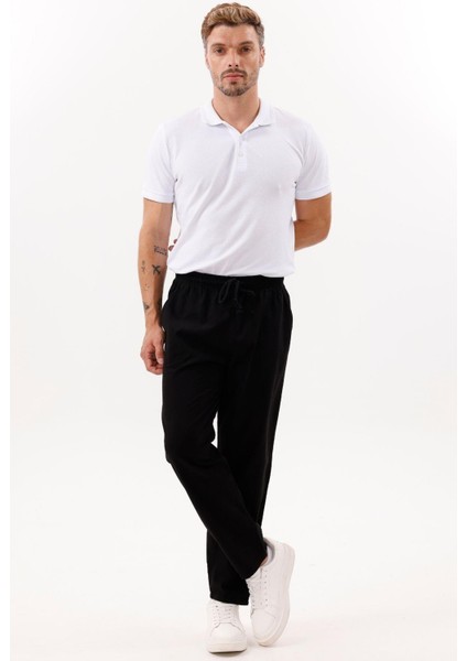 Erkek Keten Bol Kesim Pantolon indirimleri