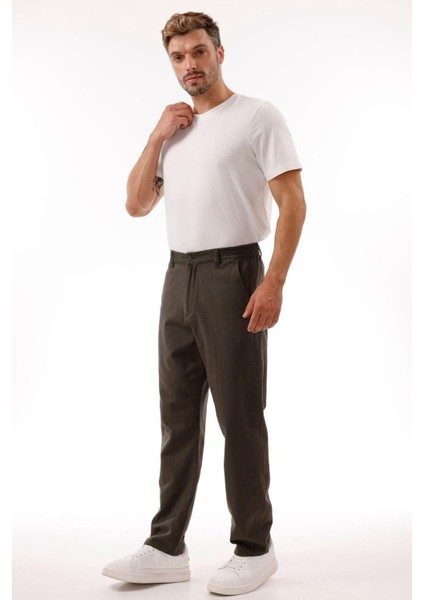 Erkek Keten Pantolon – Nefes Alabilir, Rahat Kesim Günlük Giyim -Geniş Beden Aralığı- indirimleri
