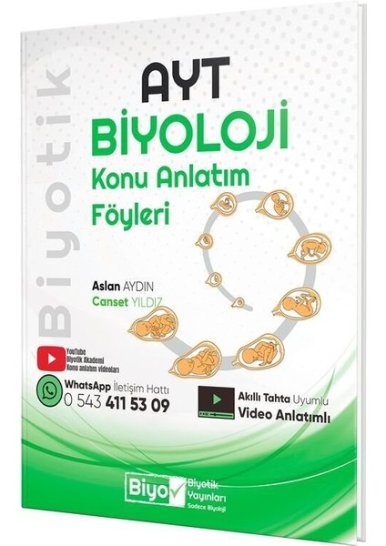 Biyotik 2026 Ayt Biyoloji Konu Anlatım Föyleri
