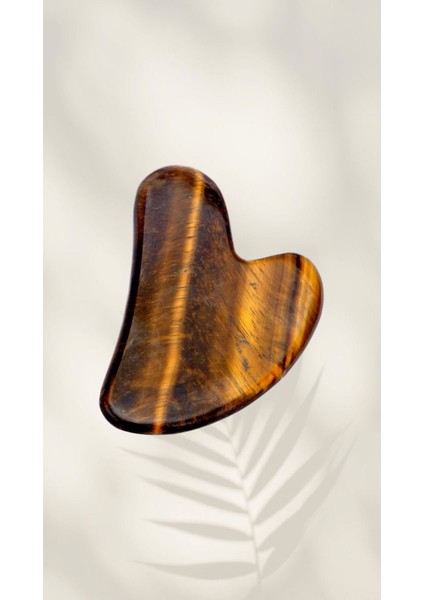 Kaplan Gözü Çift Taraflı Roller & Kalp Guasha Masaj Taşı 2'liset Sıkılaştırıcı ve Canlandırıcı modelleri