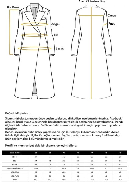 Punto Detaylı Kruvaze Exclusive Kaban Tütün 3055