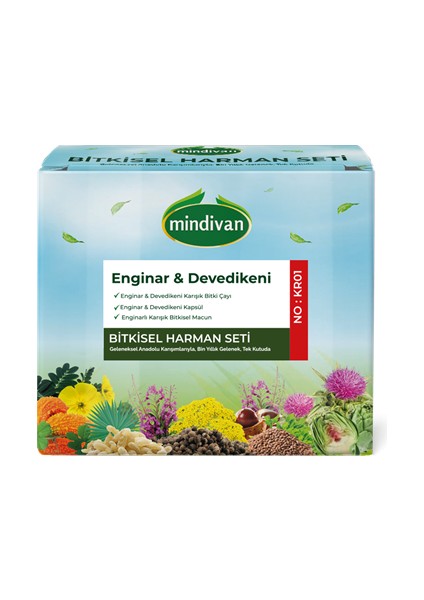 Enginar & Devedikeni Bitkisel Harman Seti No: KR01
