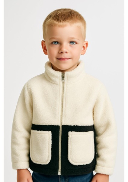 Spor Erkek Çocuk Peluş Cepli Fermuarlı Welsoft Mont indirimleri