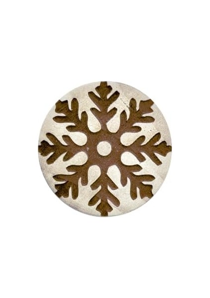 Home Ahşap Mobilya Kulp 3.8 cm Kar Tanesi Desenli Çekmece Kulpu modelleri