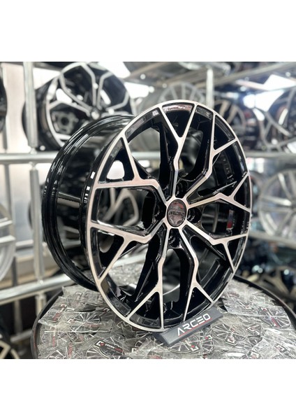 17'' 4X100 Arceo Roma Black Diamond Jant Modeli