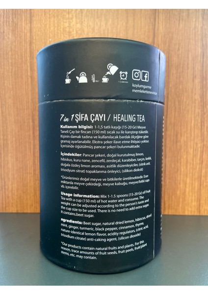 7in 1 Şifa Çayı Gerçek Meyve ve Baharatlar fiyatları