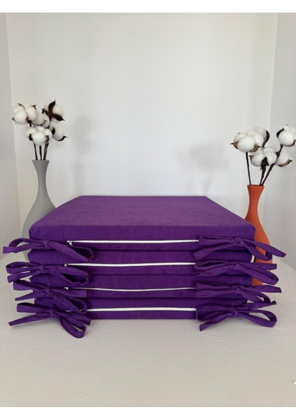 40CMX40CM+4CM, 4'lü Süngerli Sandalye Minderi