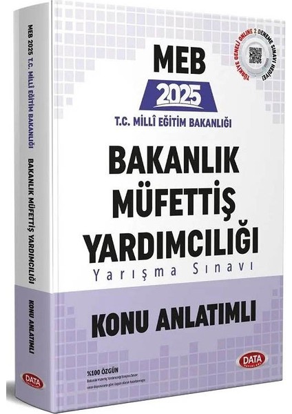Data 2025 Gys Meb Milli Eğitim Bakanlığı Bakanlık Müfettiş Yardımcılığı Konu Anlatımlı