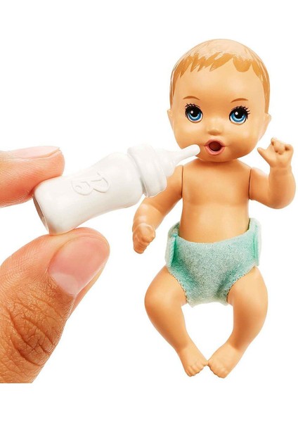 HJY33 Mavi Saçlı Skipper Bebek Bakıcısı ve Oyun Seti fırsatları