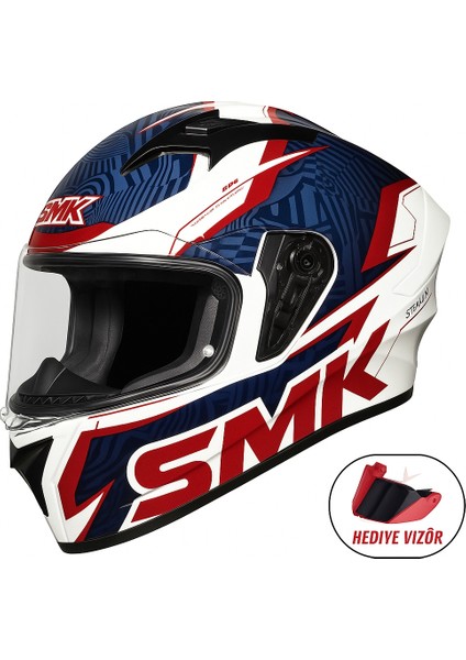 STELLAR-S01 Fury Kapalı Kask + Hediye Vizör