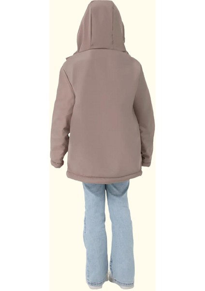 Su ve Rüzgar Geçirmez Kapüşonlu 3 Cep Mont & Kaban & Parka