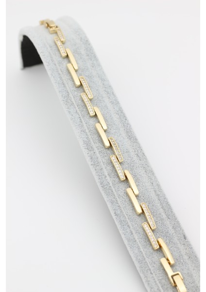 Stil Incisi/xupıng Jewelry Çubuk Zirkon Taşlı Bileklik modelleri