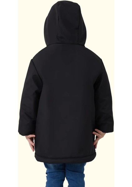 Su ve Rüzgar Geçirmez Kapüşonlu 3 Cep Mont & Kaban & Parka