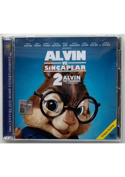 Alvin ve Sincaplar VCD ( Orijnal Vcd)