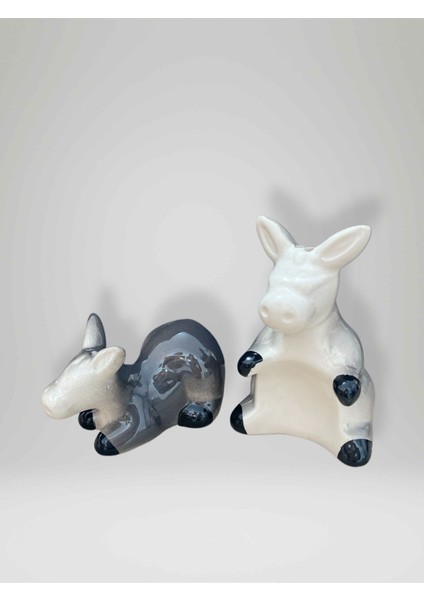 Seramik Eşek Tuzluk Karabiberlik Set fiyatları