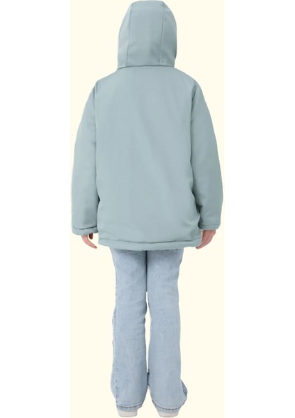 Su ve Rüzgar Geçirmez Kapüşonlu 3 Cep Mont & Kaban & Parka