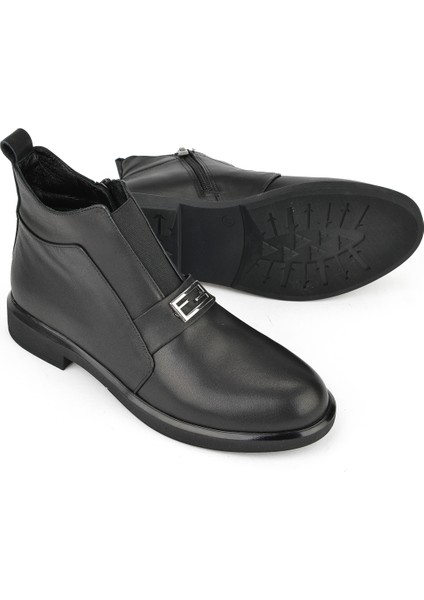 , Kadın Hakiki Deri Bot 1531050Z26103457K Siyah fırsatları