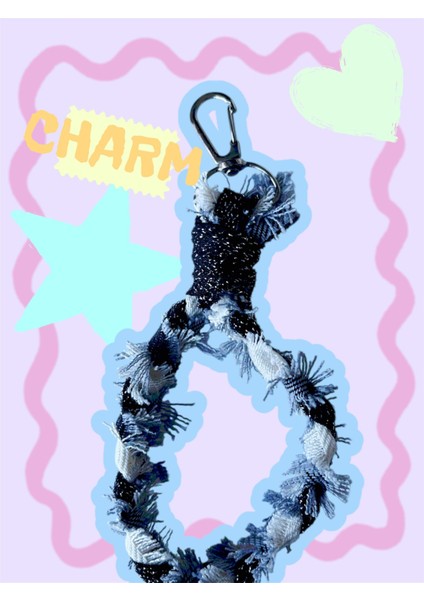 El Yapımı Denim Çanta Charm fırsatları