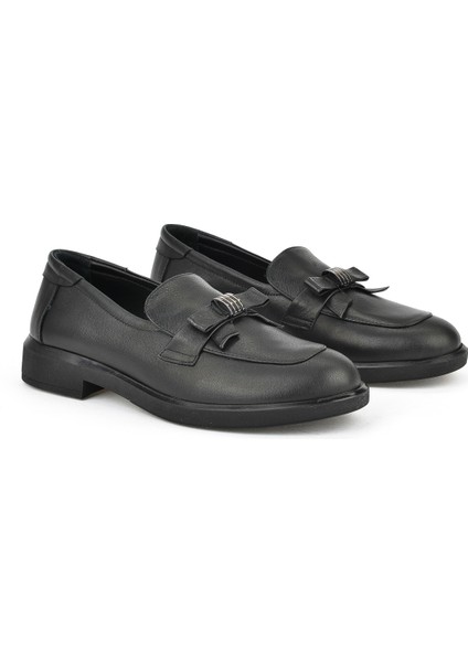 , Kadın Hakiki Deri Ayakkabı 1531050Z26103410K Siyah fiyatları