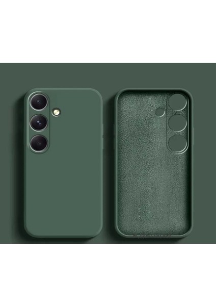 Samsung Galaxy A17 5g Kılıf Lansman Kamera Korumalı Içi Süet Kadife Yumuşak Renkli Silikon Mat Hisli