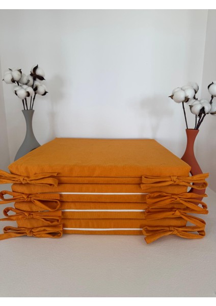 40CMX40CM+4CM, 4'lü Süngerli Sandalye Minderi