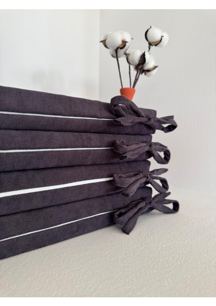 40CMX40CM+4CM, 4'lü Süngerli Sandalye Minderi