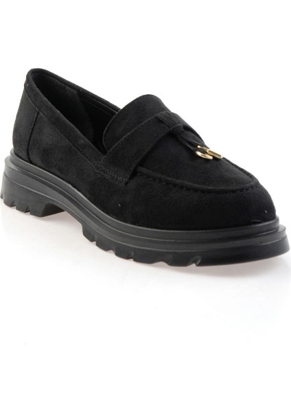Siyah Kadın Loafer Ayakkabı K01997010872 fiyatları