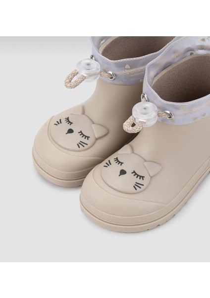 Mendi Gato Beige Çocuk Bej Yağmur Çizmesi W10322-004 modelleri