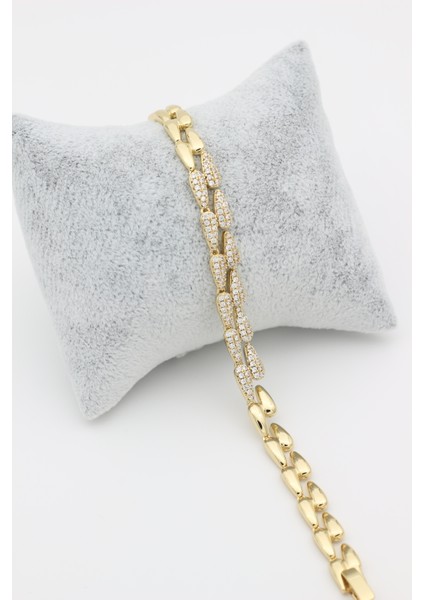 Stil Incisi/xupıng Jewelry Chandra Zirkon Taşlı Bileklik