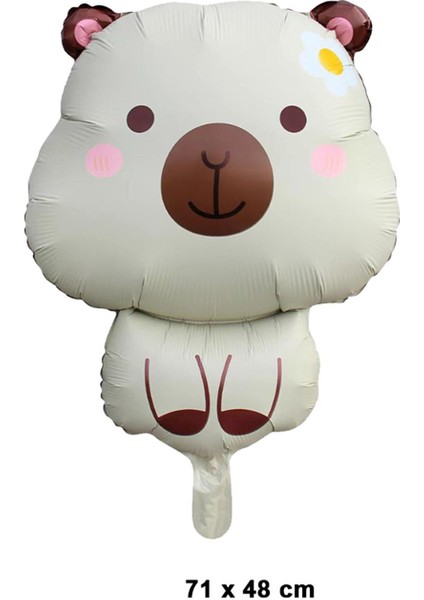 Krem Capybara Folyo Balon 71X 48 cm fiyatları