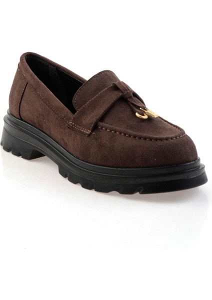 Kahve Kadın Loafer Ayakkabı K01997010872 fiyatları