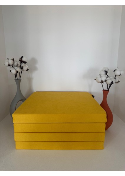 40CMX40CM+4CM, 4'lü Süngerli Sandalye Minderi modelleri