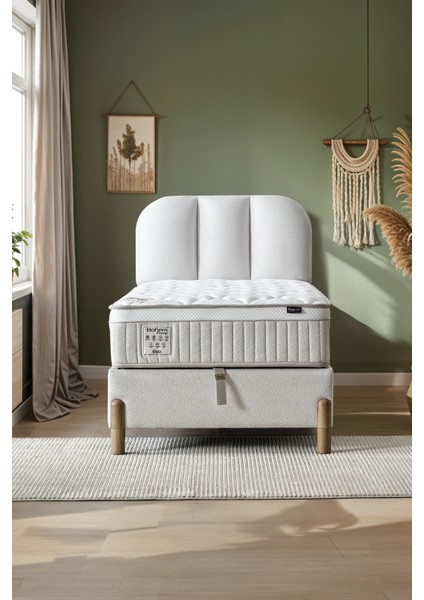 Bohem Prime Tek Kişilik Uyku Seti – Pocket Yaylı Yatak, Sandıklı Baza, Başlık 3 Lü Set fırsatları