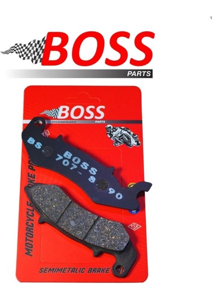 Rks Srk 125 R Ön Fren Balatası Boss Yerli Üretim BS7073
