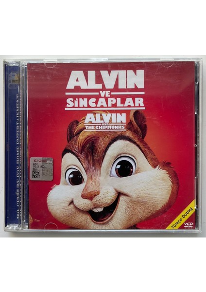 Alvin ve Sincaplar Alvin And The Chipmunks VCD ( Orijnal Vcd)