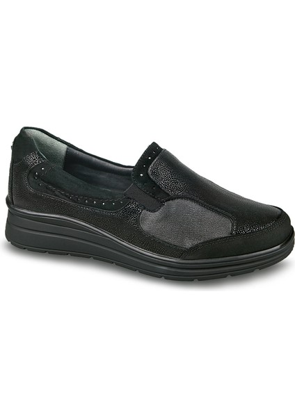 Kadın Ortopedik Dolgu Topuklu Rahat Hafif Comfort Hakiki Deri Ayakkabı fiyatları