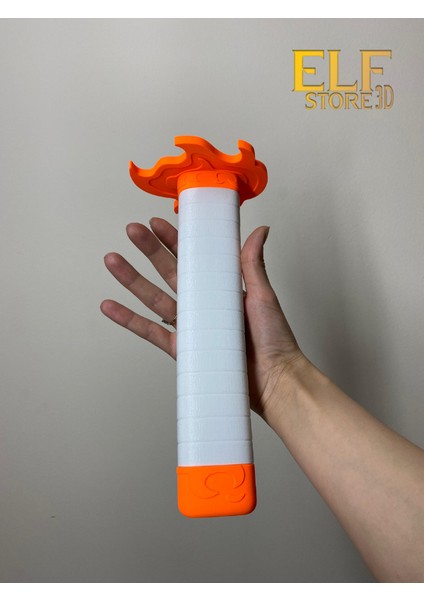 Rengoku Kyojuro Katlanabilir Katana Cosplay Katana Güçlü Plastik 90CM Katlanabilen Katana ELFSTORE3D fiyatları