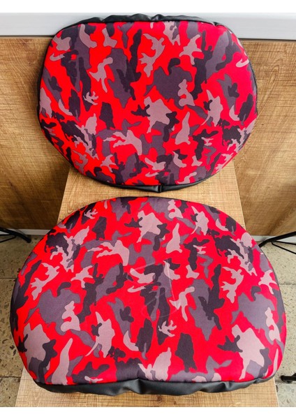 Massey Ferguson 240 Uyumlu Düz Kırmızı Branda Koltuk Kılıfı modelleri