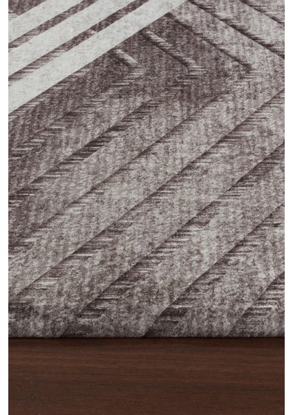 Kadife Dokulu, Lastikli, Sünger Apreli, Kaymaz Taban, Yıkanabilir Modern Desenlerde Halı Örtüsü - 9 M2 fiyatları