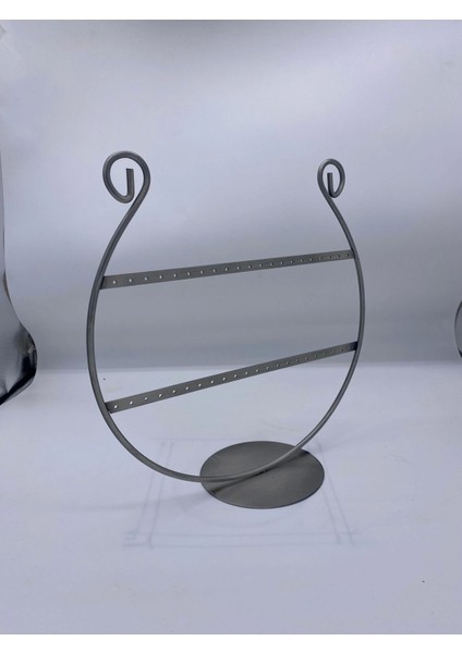 Ithal Metal Gri Renk 29X29 cm Küpe Standı fiyatları