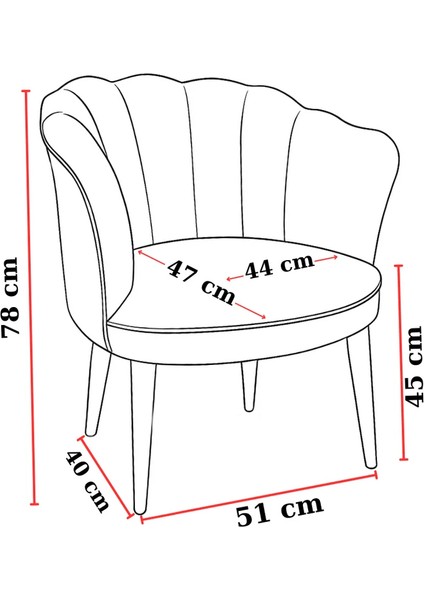 papatya Berjer Modern Tekli Koltuk - Babyface Kumaş - Ahşap Demonte Ayak - Mavi fırsatları
