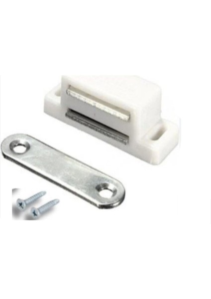 Mıknatıslı Plastik Mobilya Dolap Kapak Sineklik Çıt Çıt Kilit 4 Adet modelleri